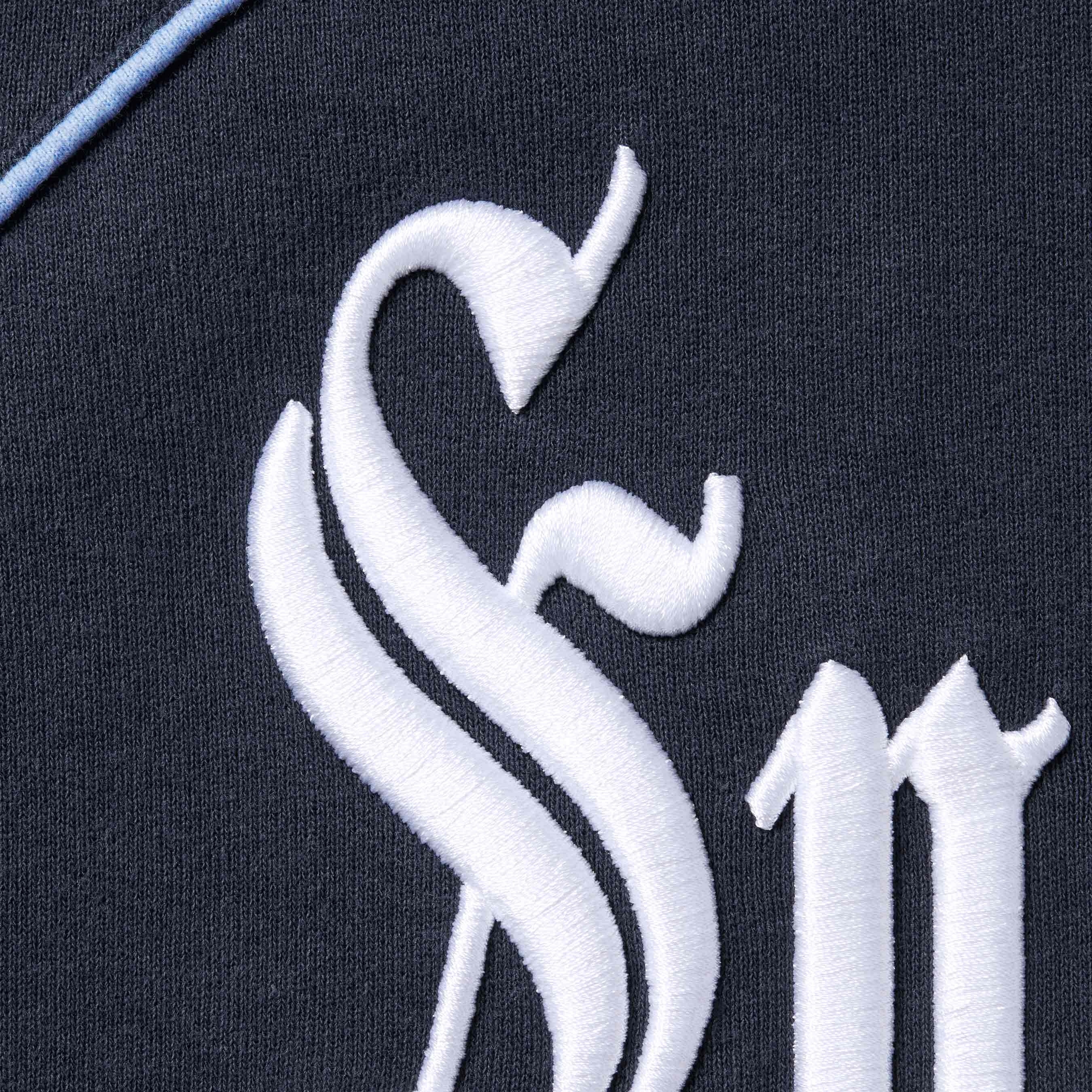 Curve Piping Hooded Sweatshirt view 9